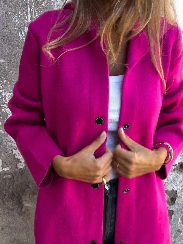 Buckle Basic Plain Hot Selling Casual Hooded Solid Color Three-piece Single-breasted Patchwork Jacket