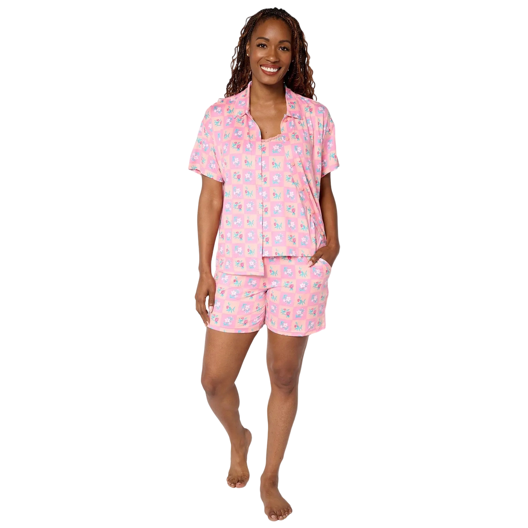 ✨ Cozy Cloud Knit 3-Piece Pajama Set – Women's Ultra-Soft Sleepwear