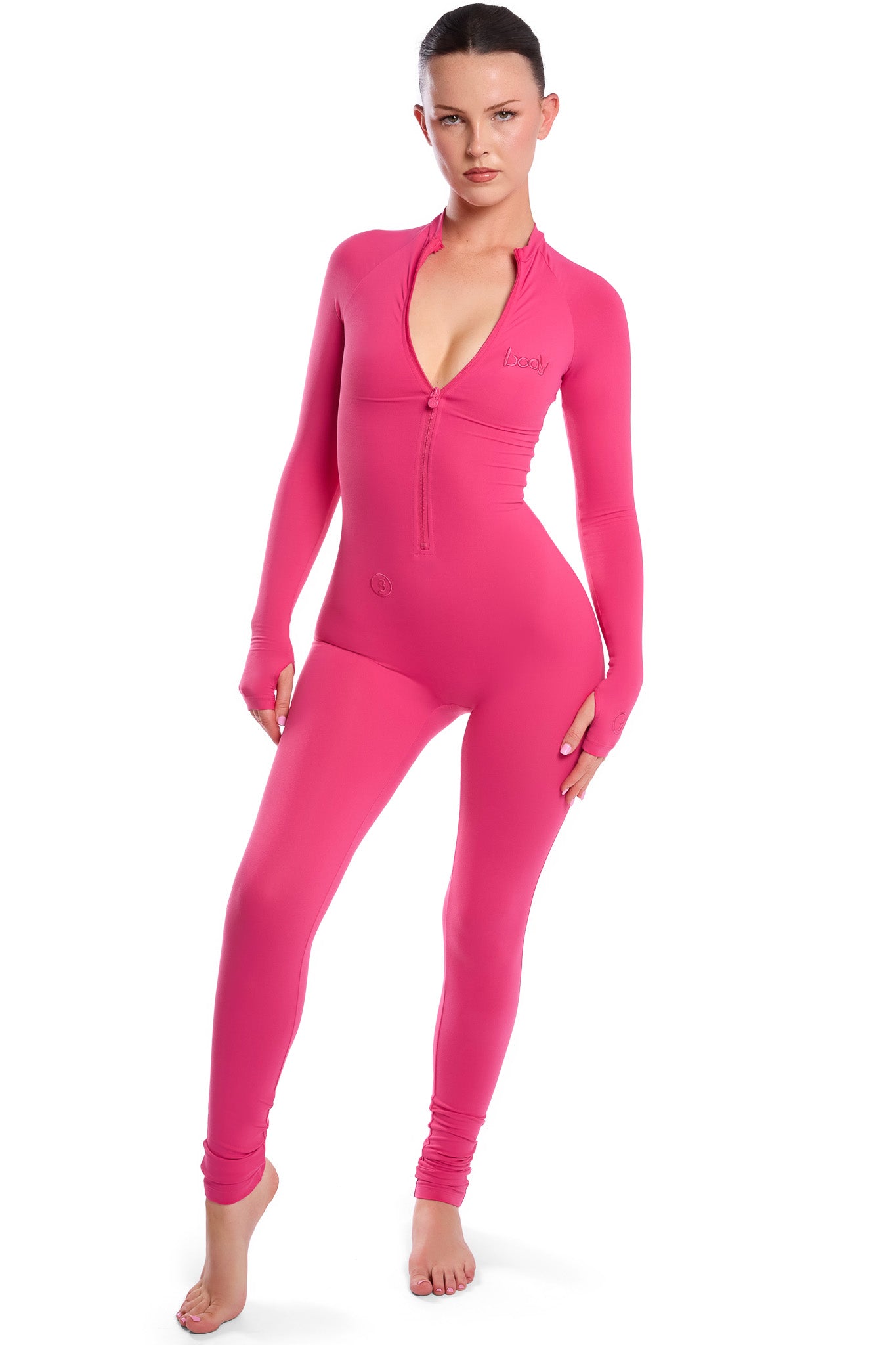 BASICS JUMPSUIT (STRAWBERRY PINK)