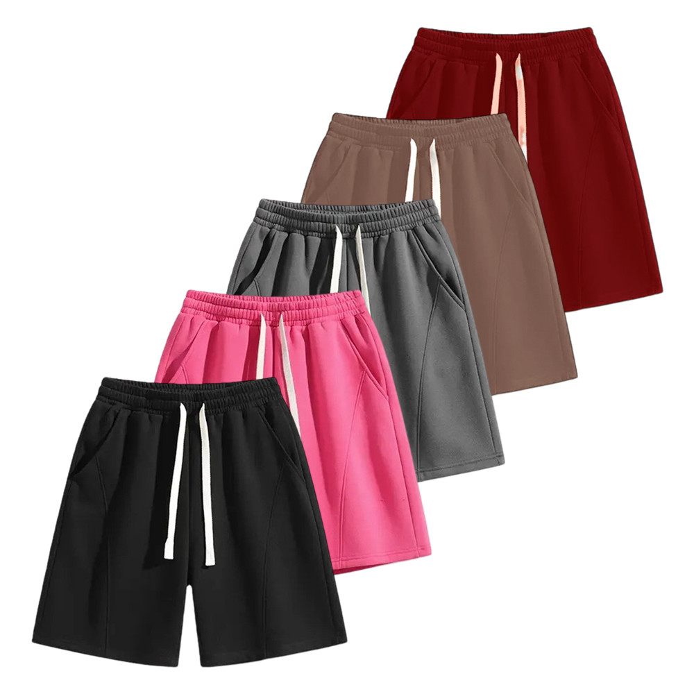 Solid Pocket Waist Shorts, Lightweight Breathable Shorts, Casual Breathable Comfortable Shorts for Running Gym Workout, Men's Bottoms for All Seasons