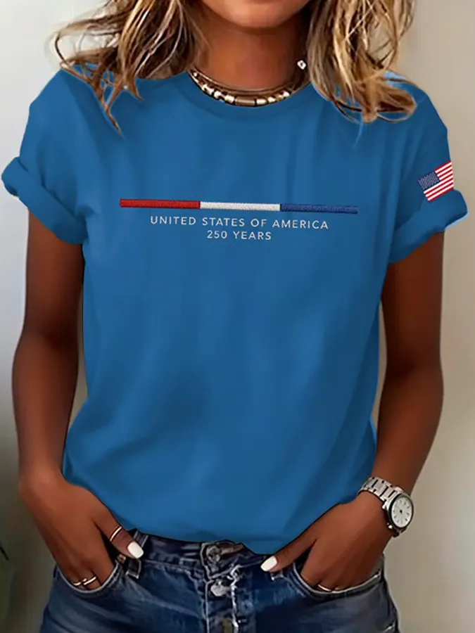 Women's 250th Anniversary Casual T-shirt