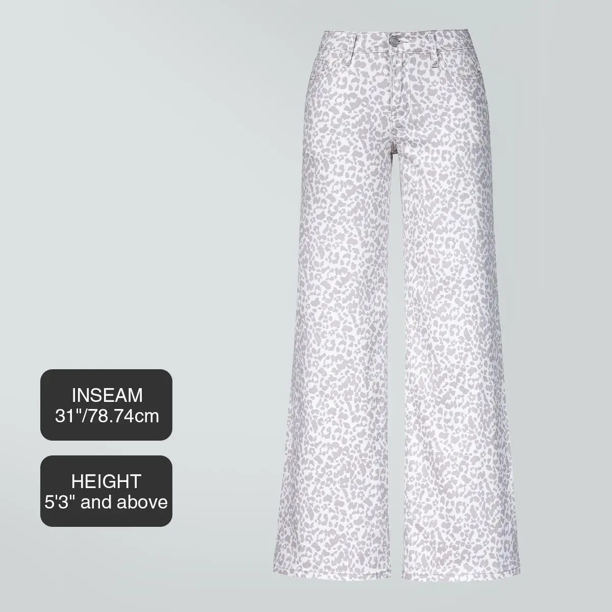 Mid-low Rise Baggy Jeans