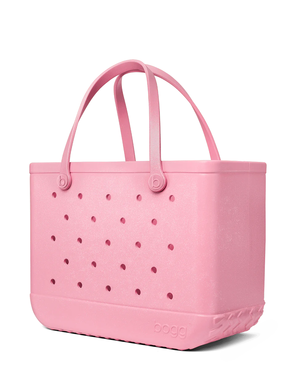 Original Large Tote Bogg Bag - BUBBLEGUM Shimmer