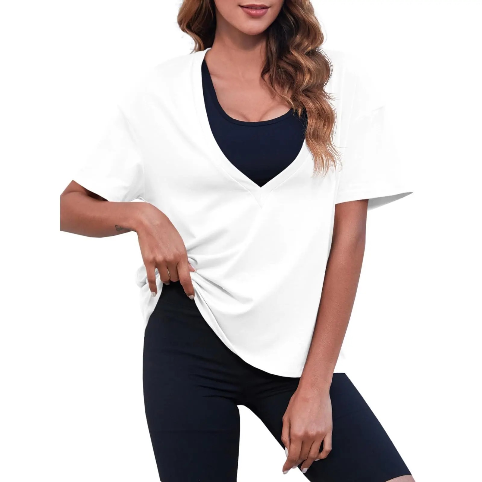 👗👗👗Women's Sexy V-Neck Tee