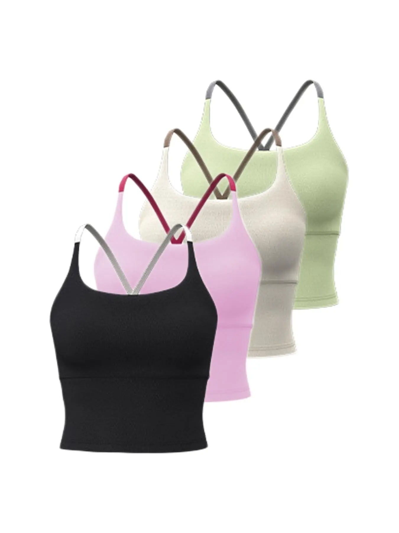 🔥Women’s Criss Cross Sports Bra – Comfortable & Durable Active Crop Top