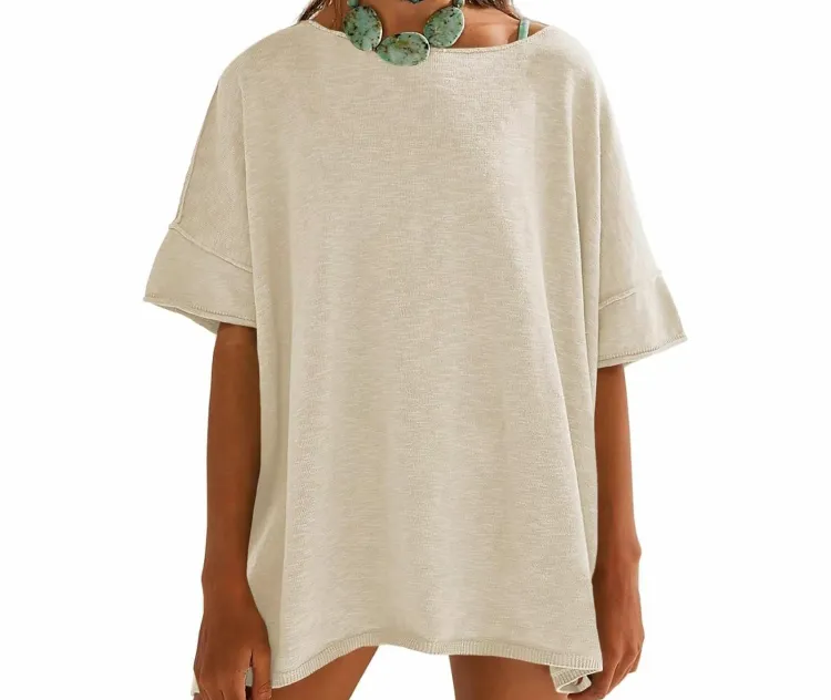 💖 Women's Oversized Summer Tee – Effortlessly Chic, Comfortably Cool 💖