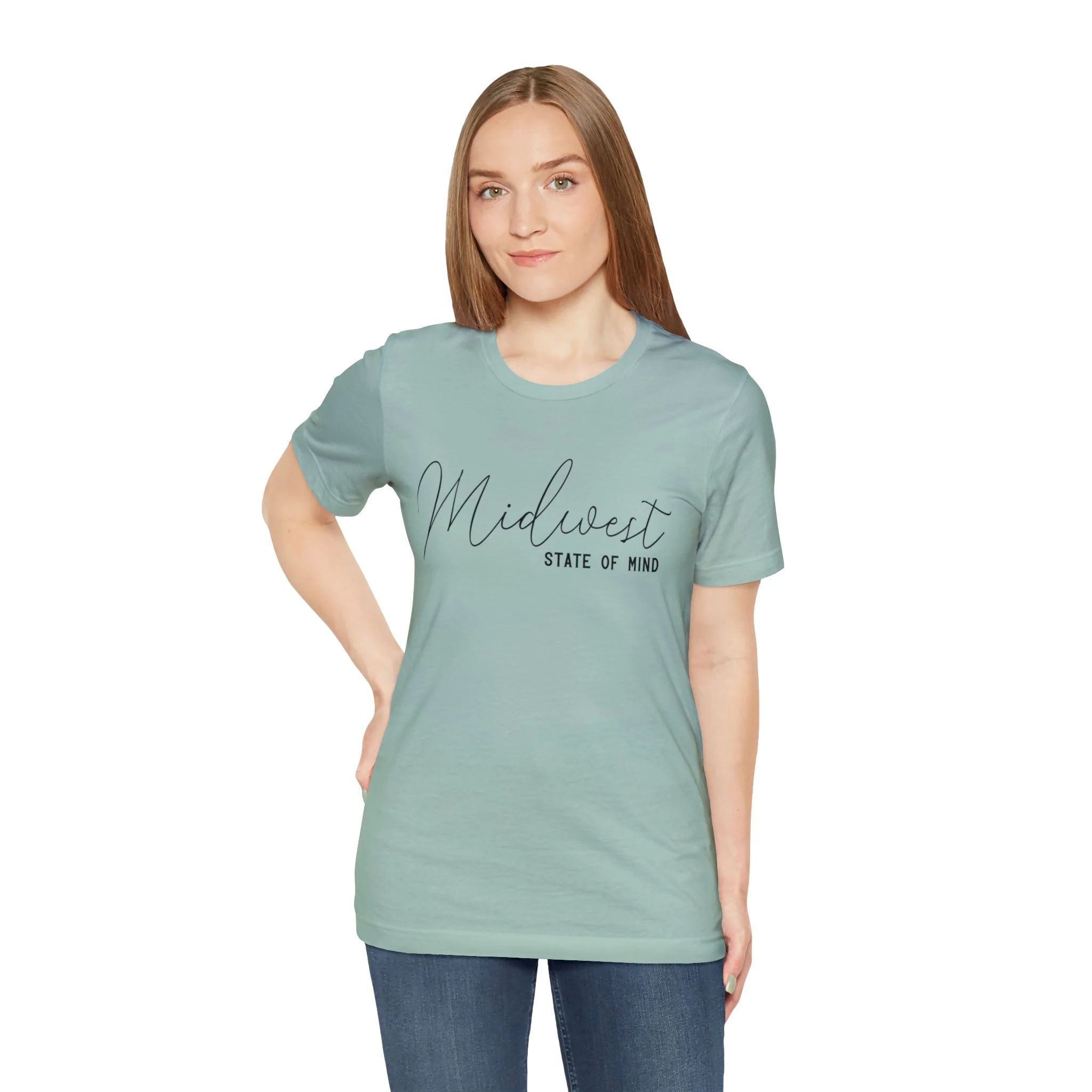 Midwest State of Mind Unisex Jersey Short Sleeve Tee