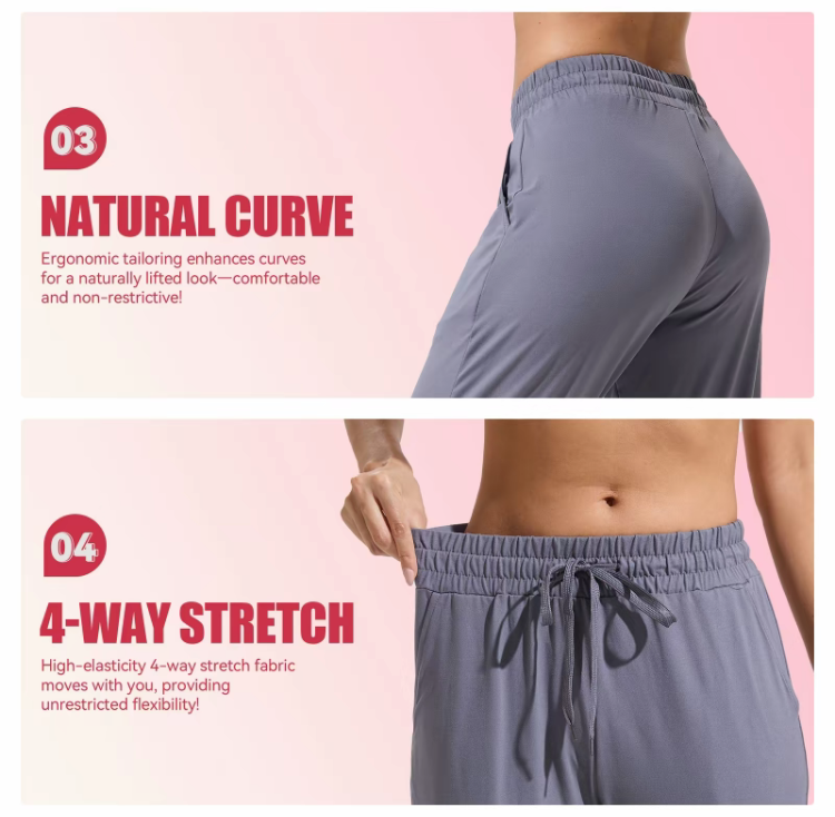 🔥SHOWITTY Plus Size Women's Sweatpants – High-Waisted Joggers with Pockets for Lounging,Workouts & Yoga🔥