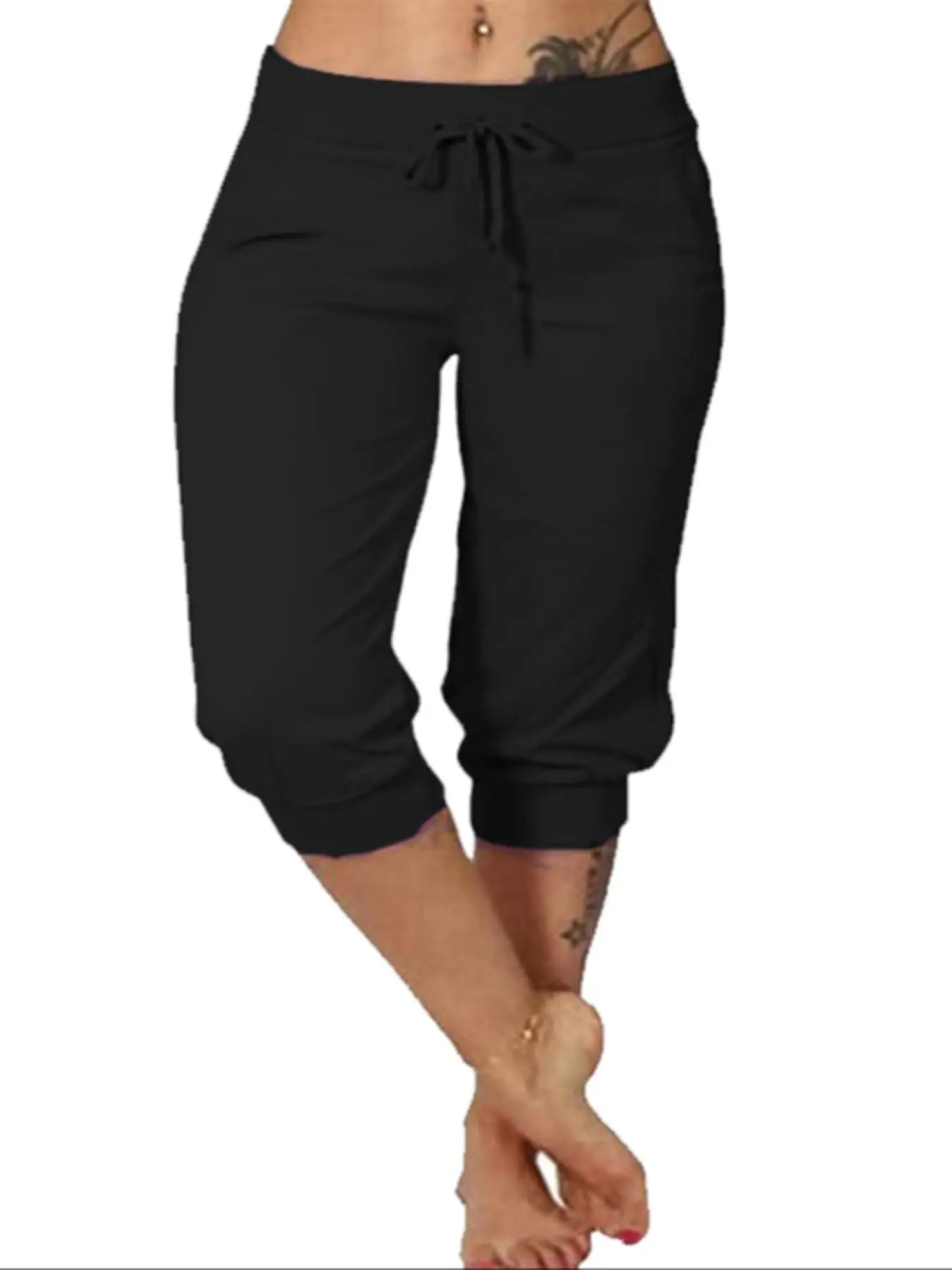 🛍️Everyday Comfort Capri Pants – Lightweight Relaxed Fit for Summer