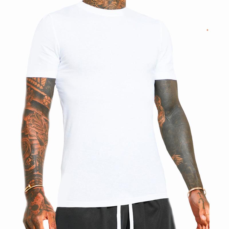 Men’s Slim Fit Crew Neck T-Shirt 3-Pack