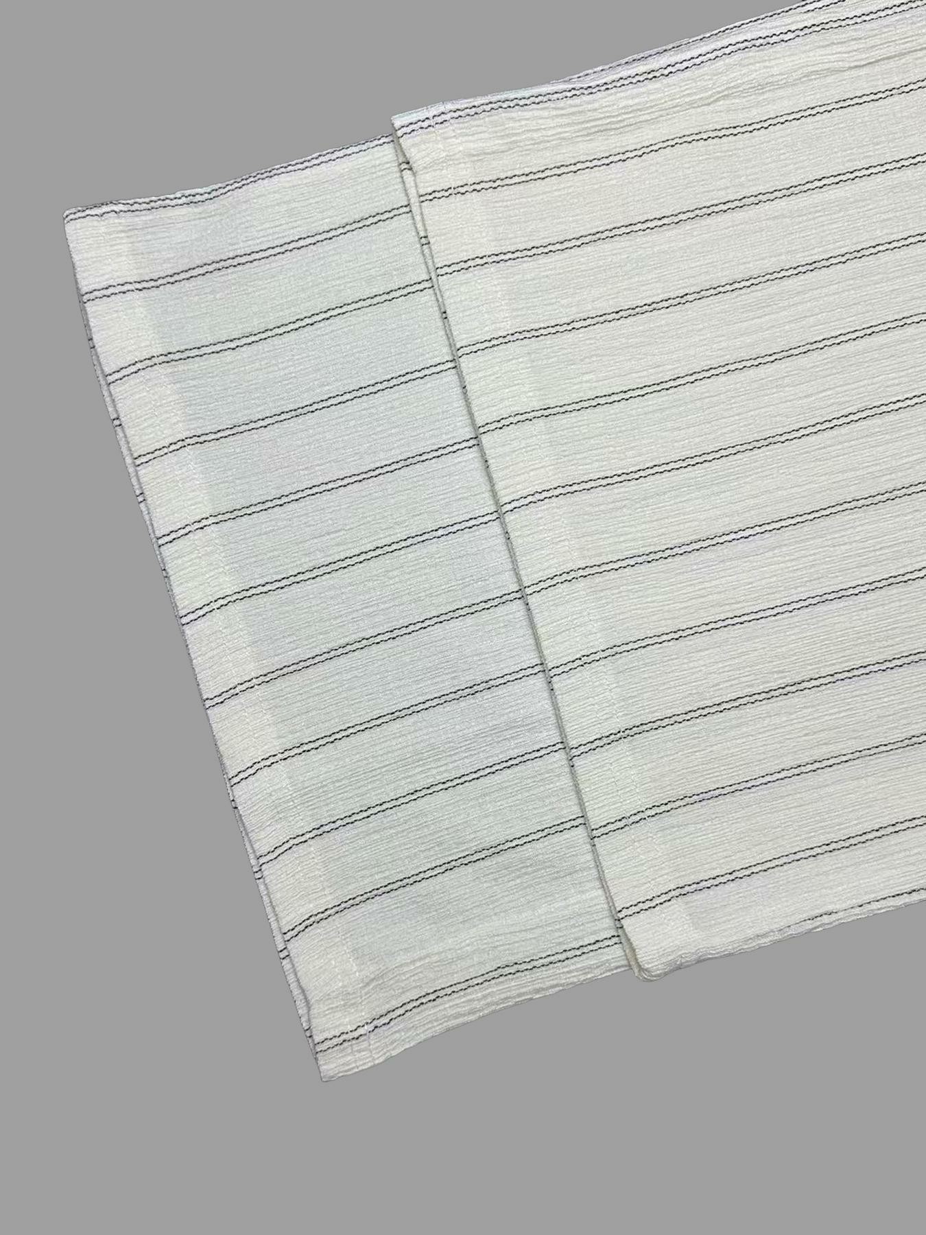 Women's Striped Waist-Tie Straight-Leg Loose Streetwear Pants