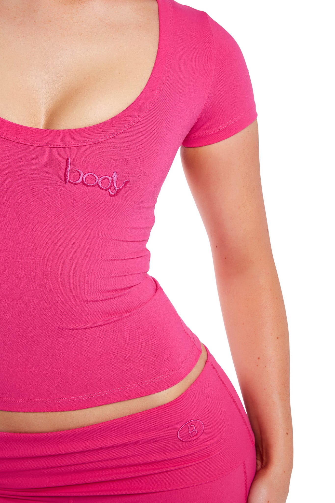 YOGA FULL LENGTH TOP (PRETTY PINK)