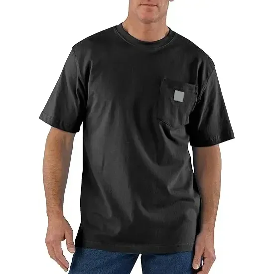 Last Day Promotion!CHT Men's K87 Workwear Loose Fit Heavyweight Short-Sleeve Pocket T-Shirt (Also Available in Big & Tall)