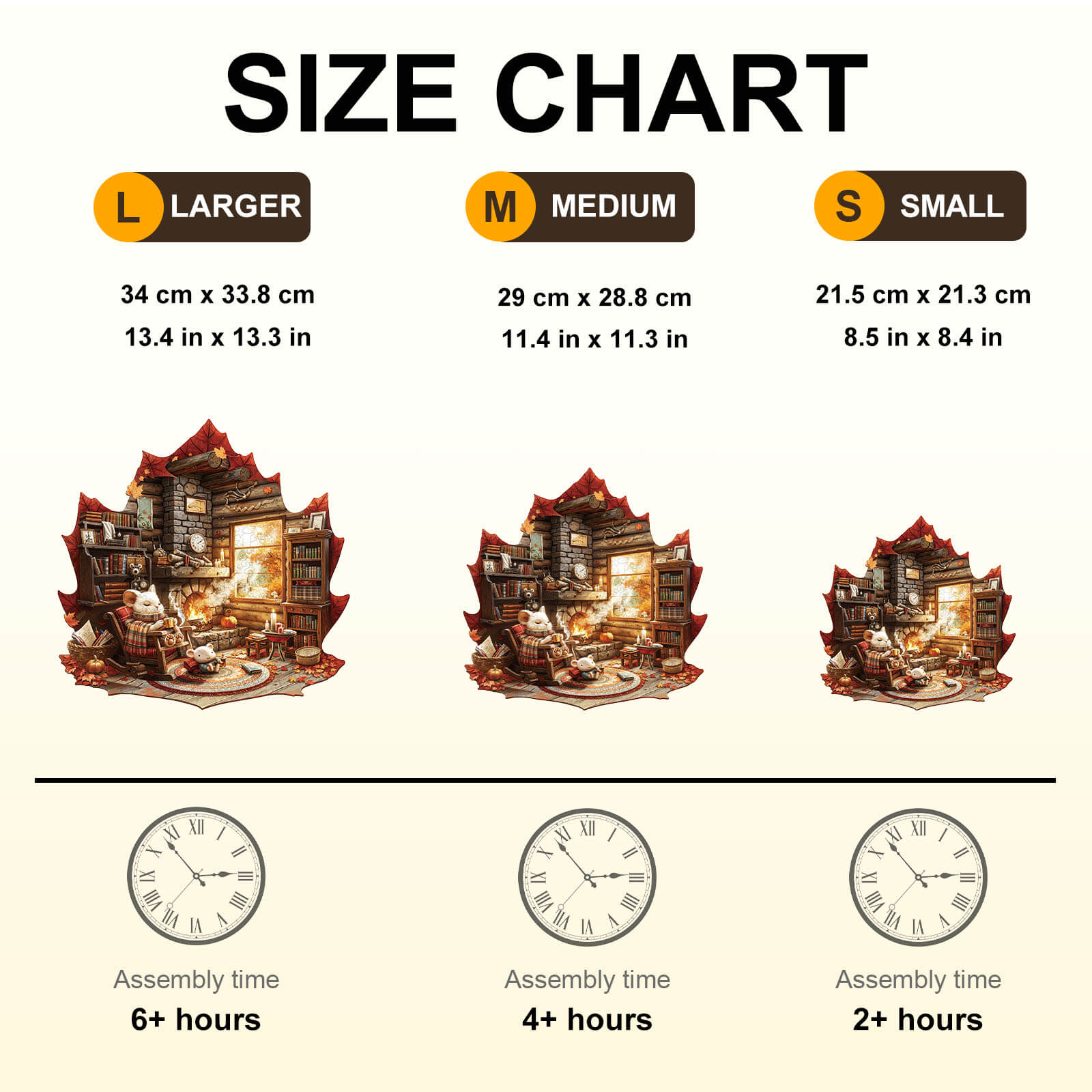 Maple Leaf Story Wooden Jigsaw Puzzle