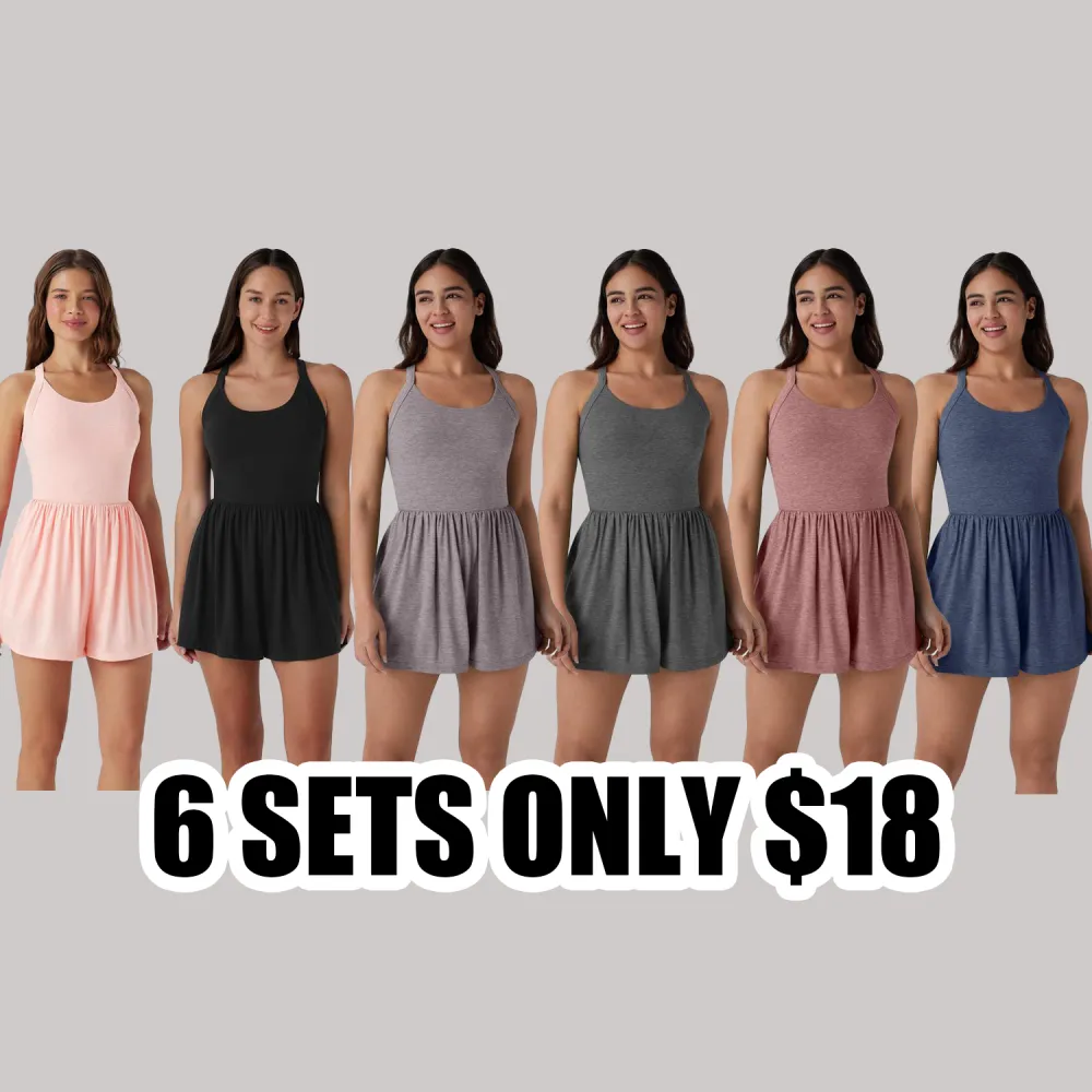 Women’s Backless Twisted Romper – 2-in-1 Resort Fit with Side Pockets | Easy Peezy Edition