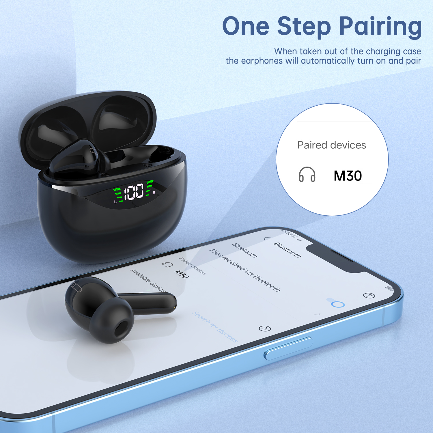Wireless Earbuds Bluetooth 5.1 Headphone