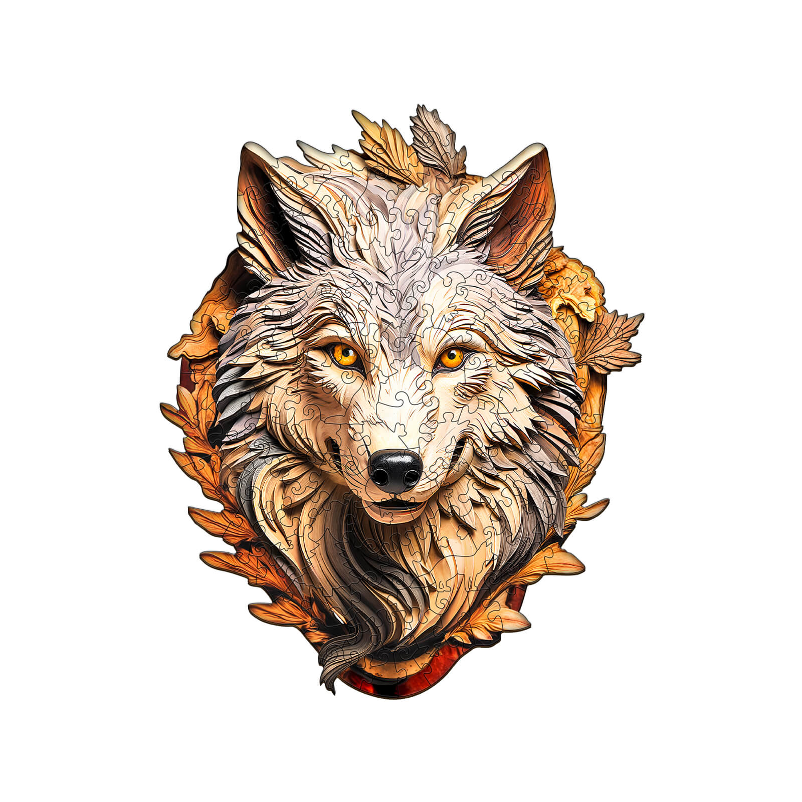 Eternal Wolf Wooden Jigsaw Puzzle