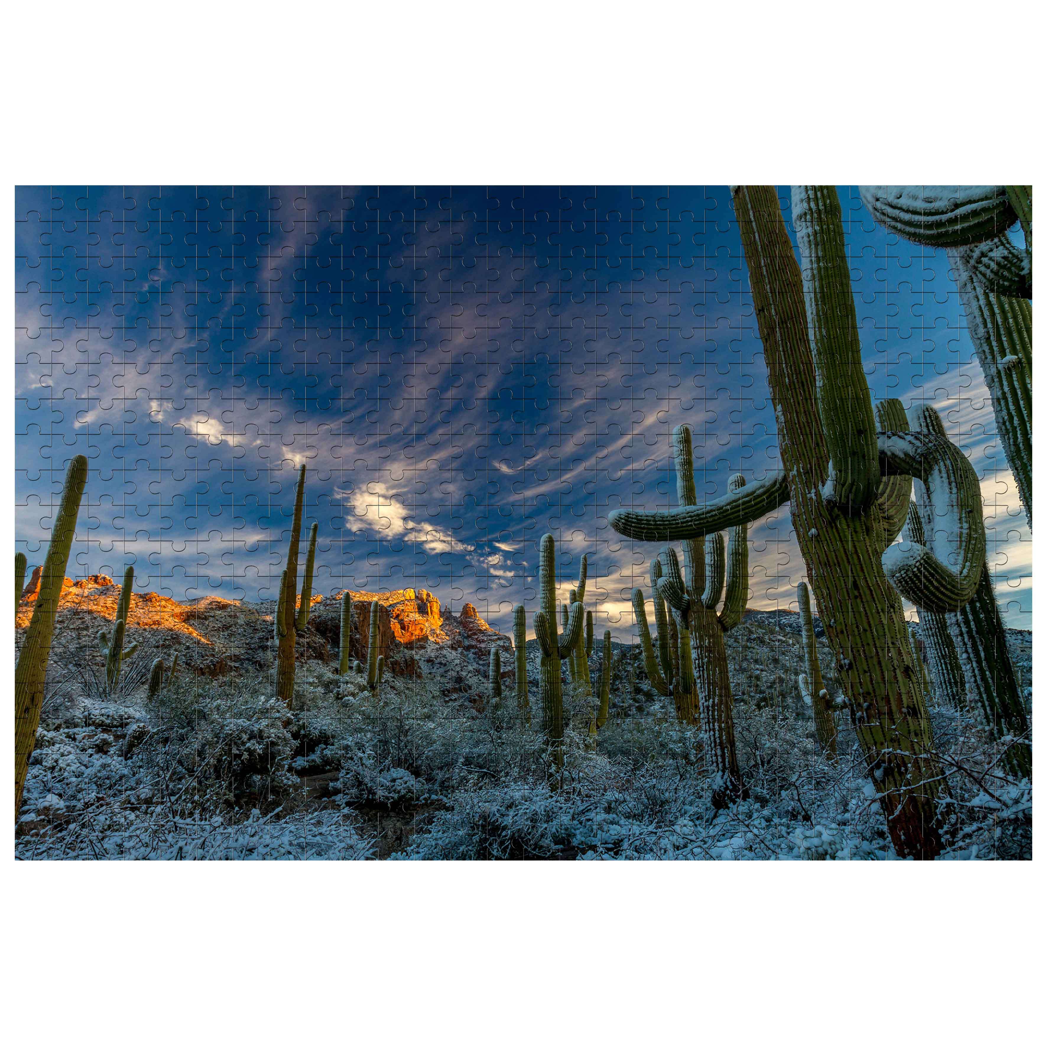 Snowy Desert 500 / 1000 Piece Puzzle