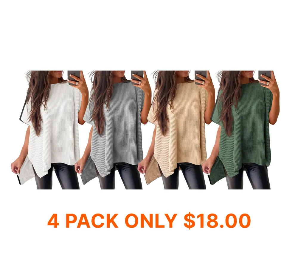 Women's Oversized Knit Top