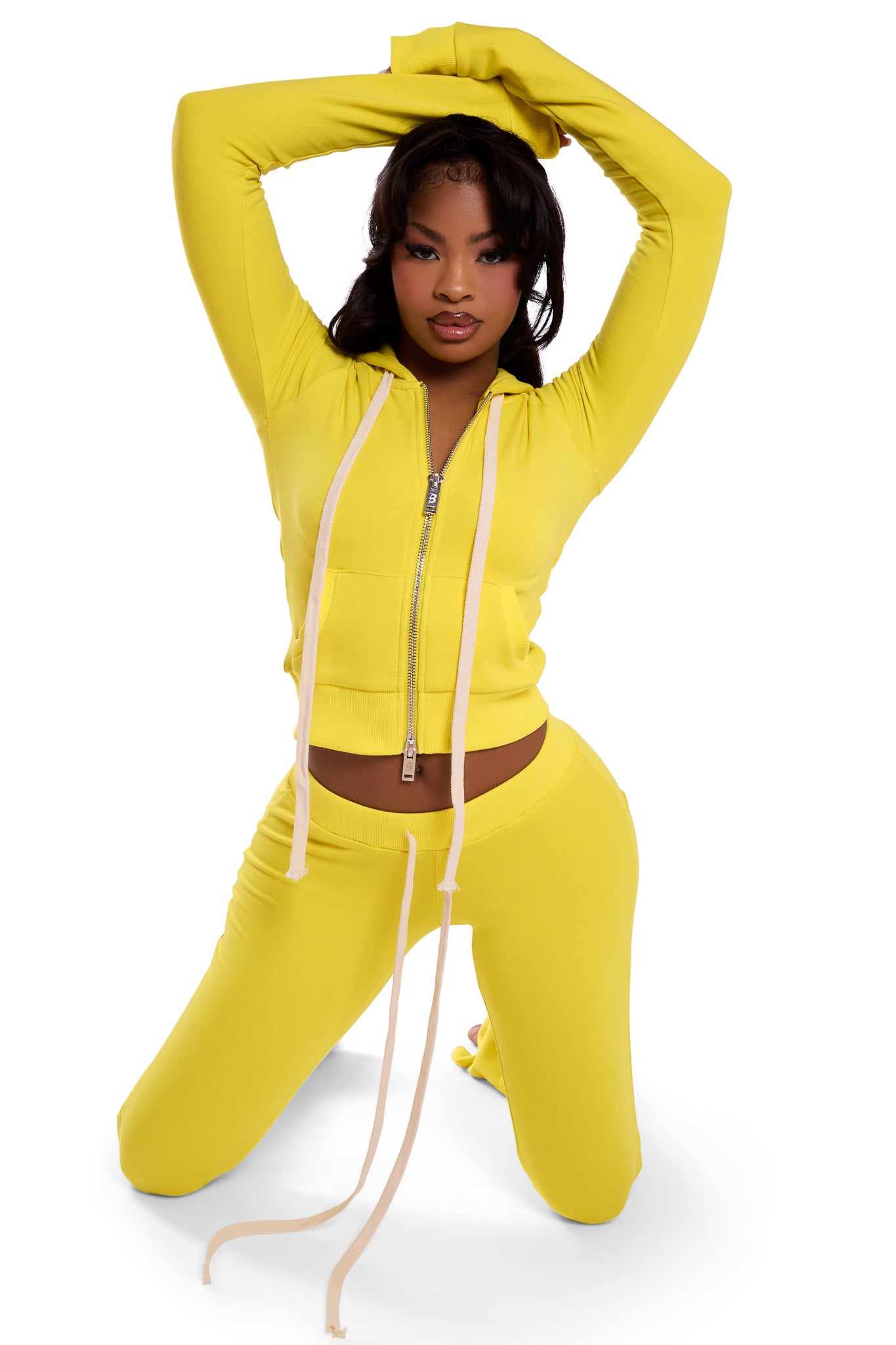 BODY KNITWEAR PANTS (YELLOW)