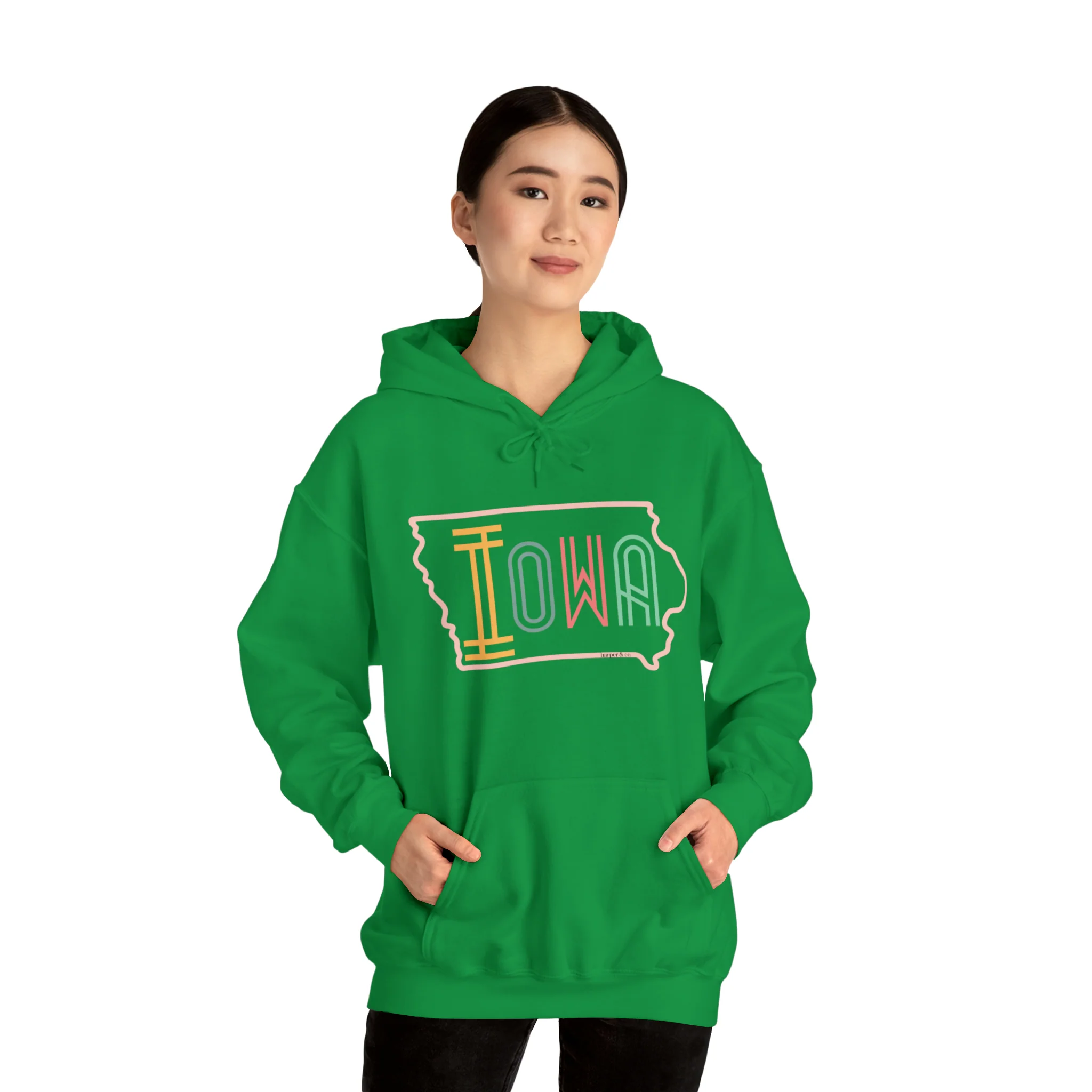 Iowa Light Unisex Heavy Blend? Hooded Sweatshirt