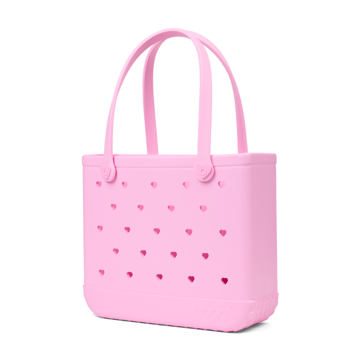 Baby Bogg Bag - Cut Out Heart Pink Taffy