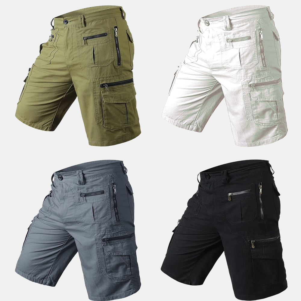 Men's Large Size Work Shorts, Men's Tactical Work Shorts - Quick Dry & Lightweight - Multi-Pocket Outdoor Style Shorts