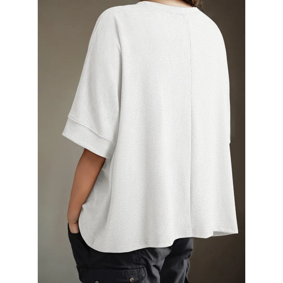Women's Relaxed Oversized Soft Basic Tee
