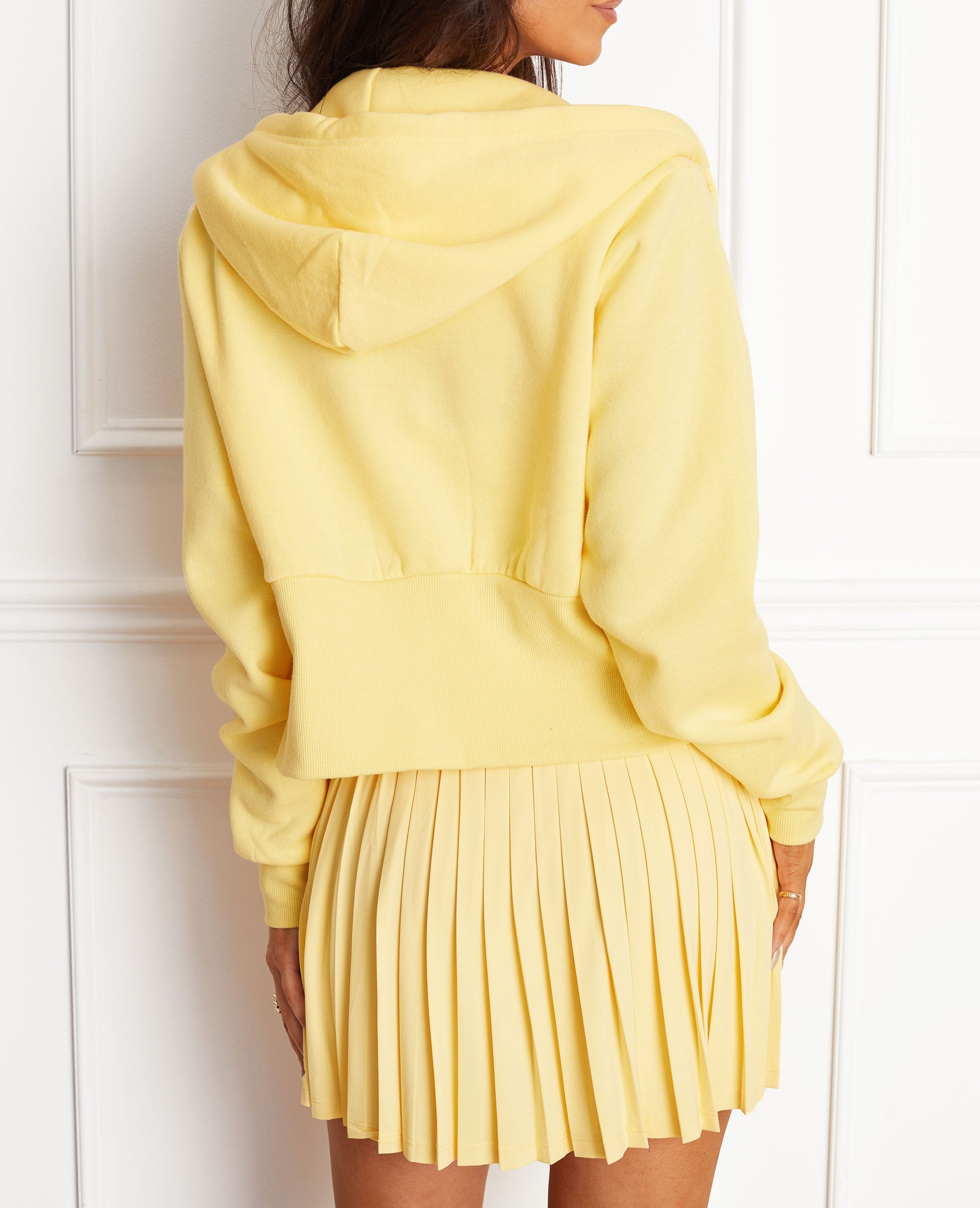 Modern Zip Cotton Sweater