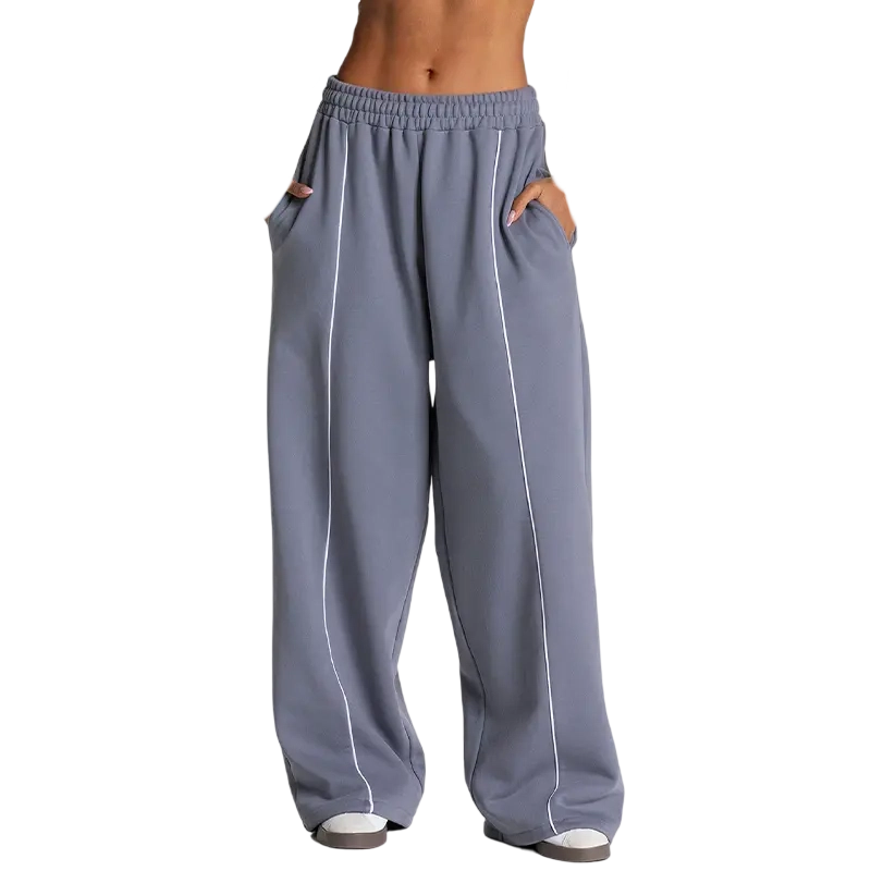 Women’s High-Waist Wide Leg Yoga Pants with Pockets