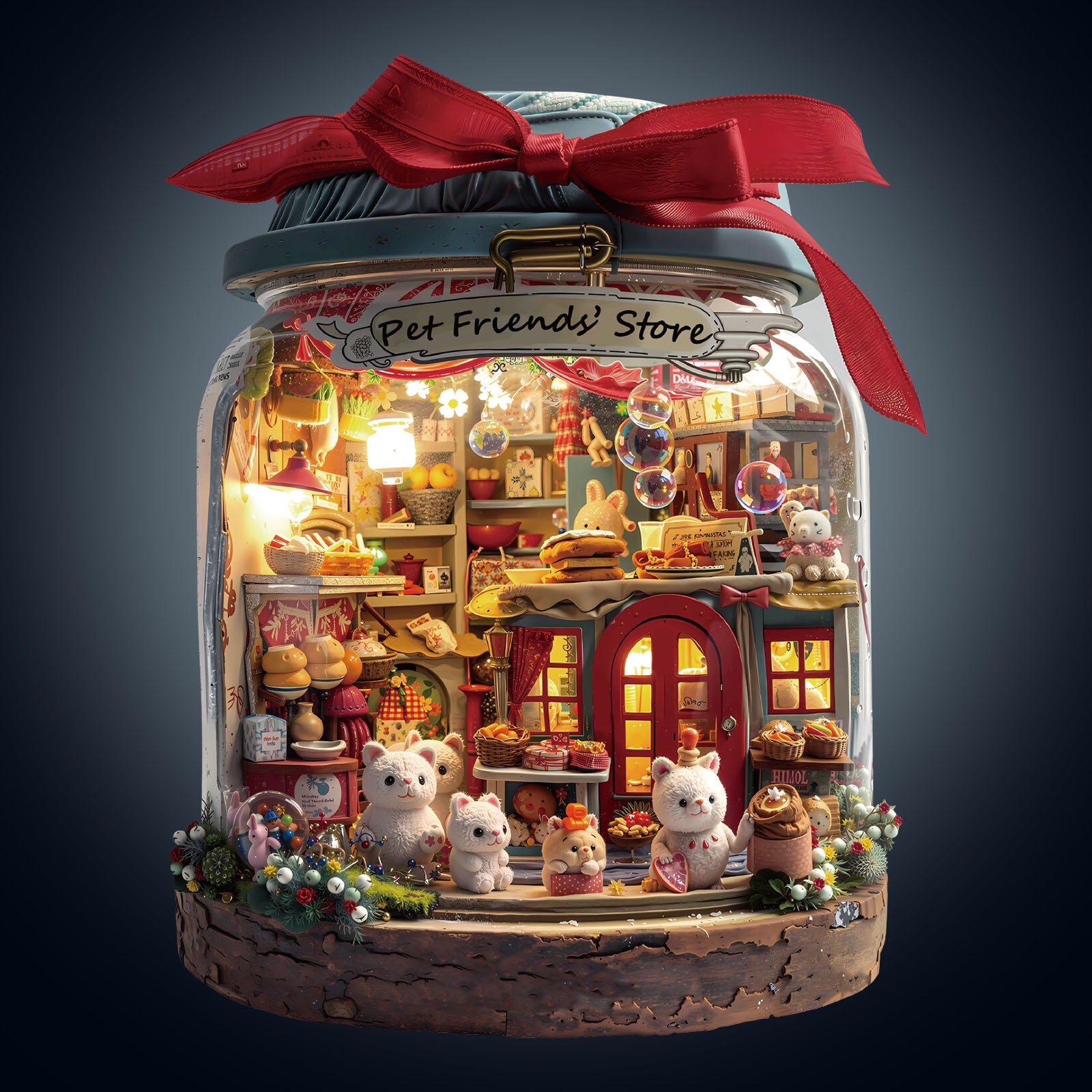 Pet Friends’ Store Wooden Jigsaw Puzzle