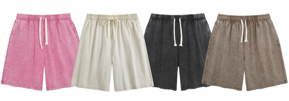 🏀🏀Unisex Acid Washed Vintage Shorts