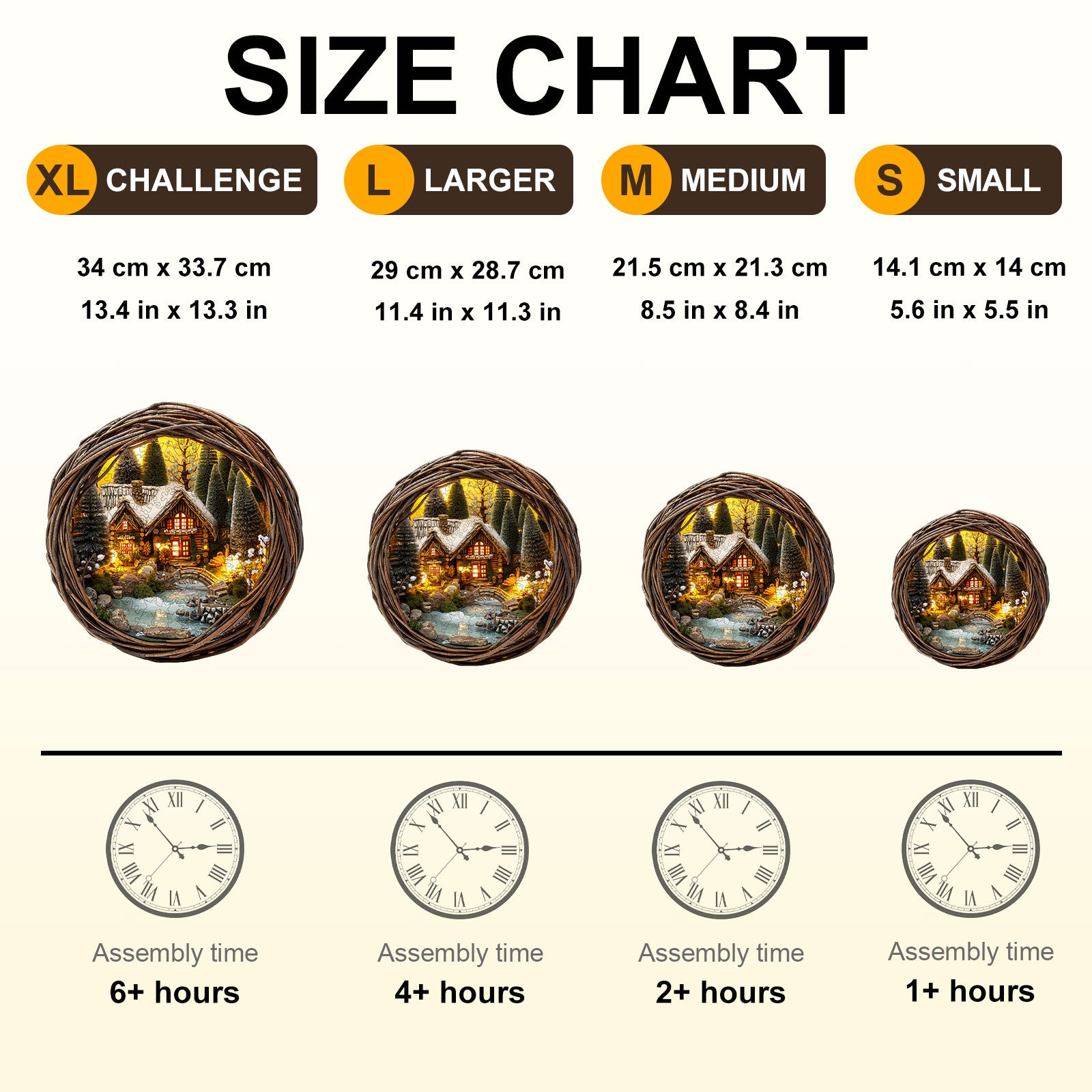 Forest Haven Wooden Jigsaw Puzzle