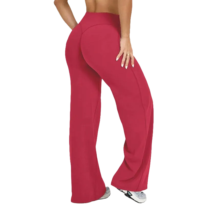 Straight Leg Bottoms Casual Pants