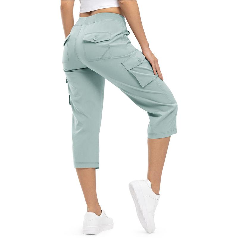 ✨Women’s Lightweight Quick-Dry Capri Cargo Pants