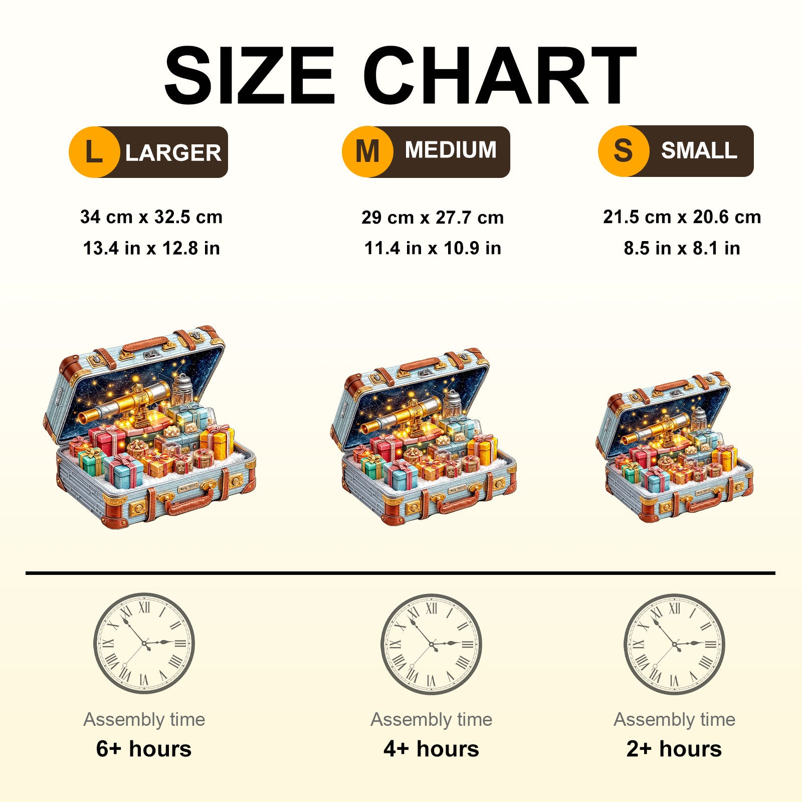 Astronomy Gift Box Wooden Jigsaw Puzzle