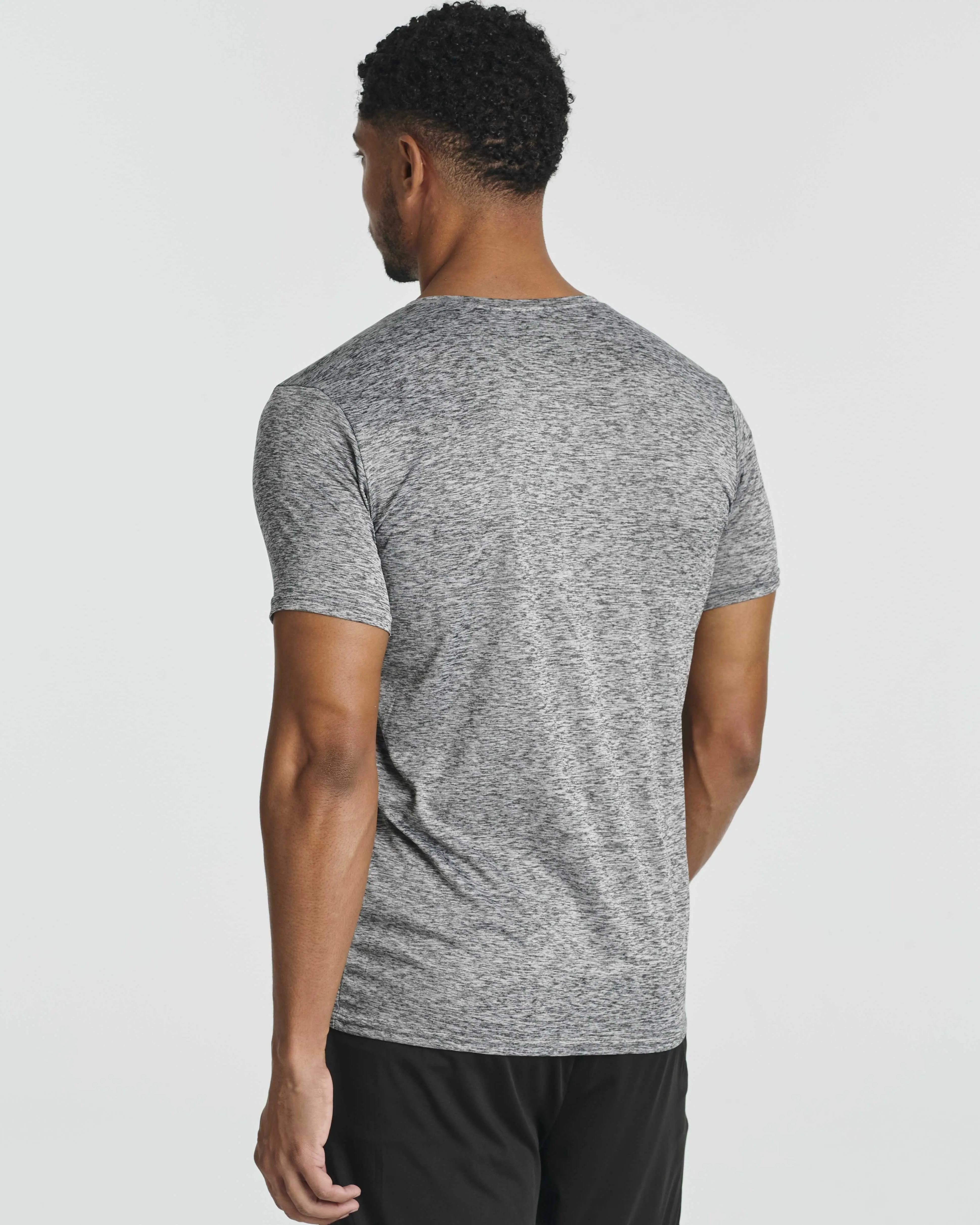 Men's Dry-Fit Performance Athletic T-Shirt 5-Pack
