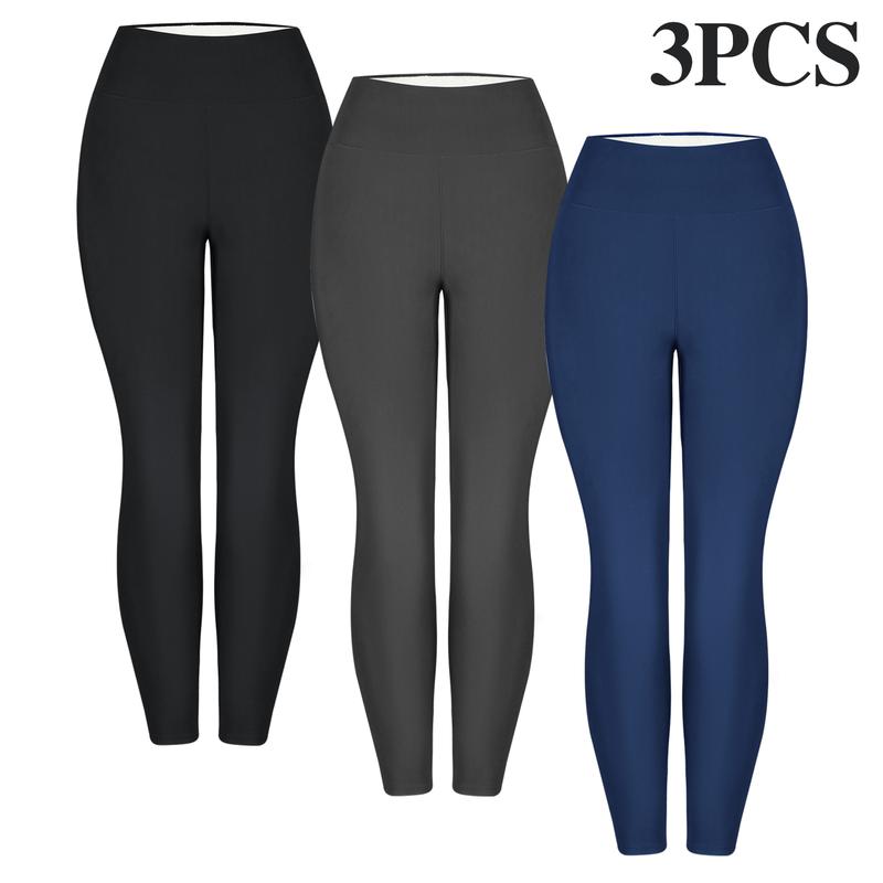 Winter Fleece Lined Leggings – High Waist, Warm & Stretchy Yoga Pants