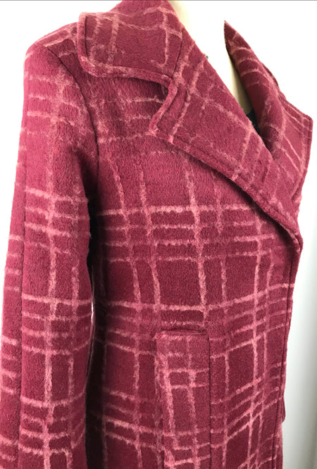 URBAN TRENCH FLOCKED ITALIAN FABRIC