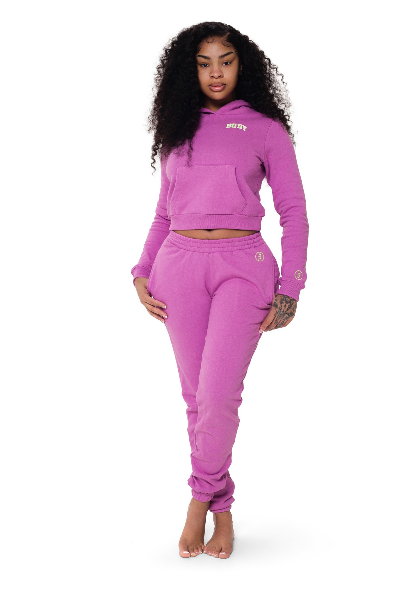 BACKSHOT HOODIE (MAGENTA)