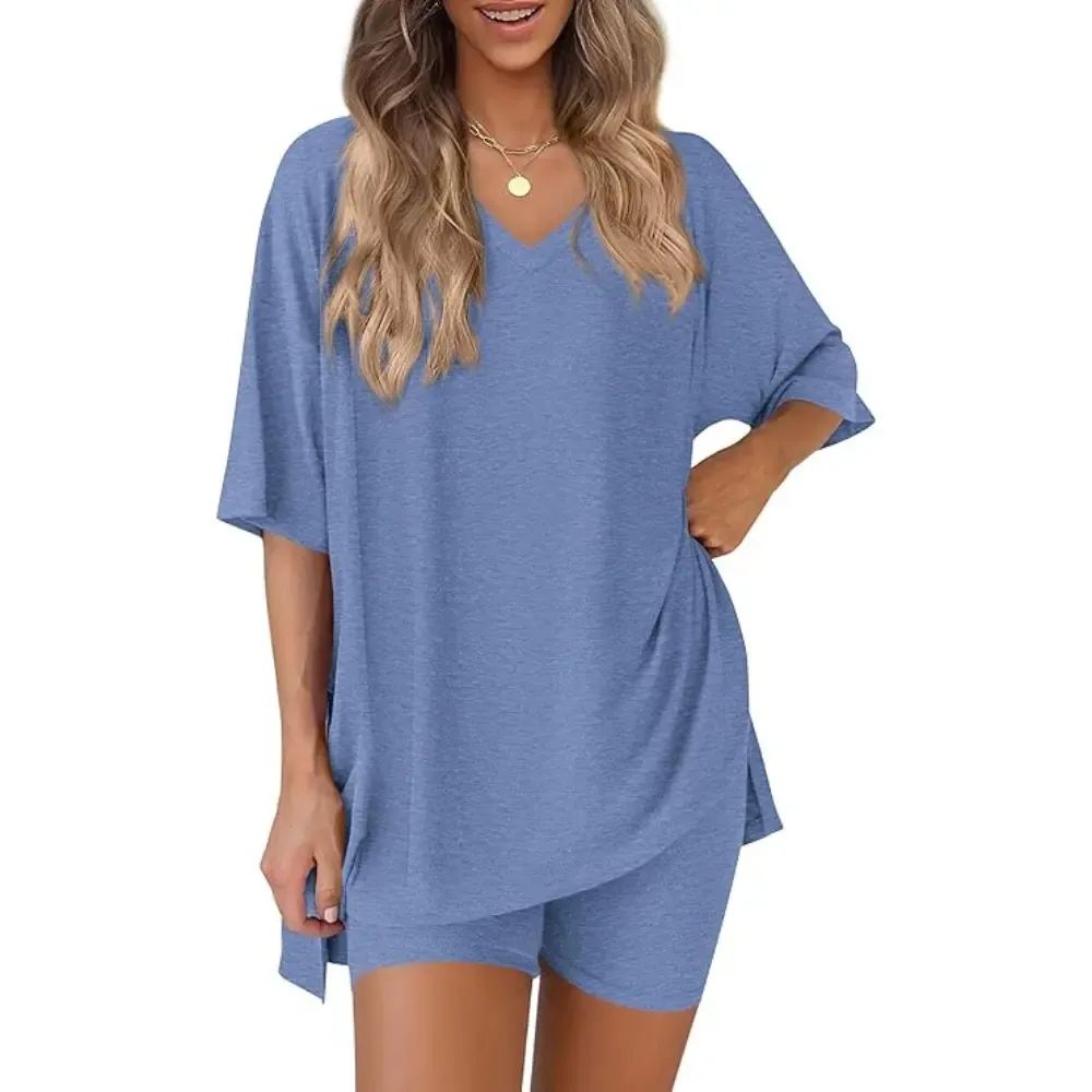 🔥Women's Casual Loose Two-Piece Set (With pocket)🔥8-Pack - All Colors Included, Only $24