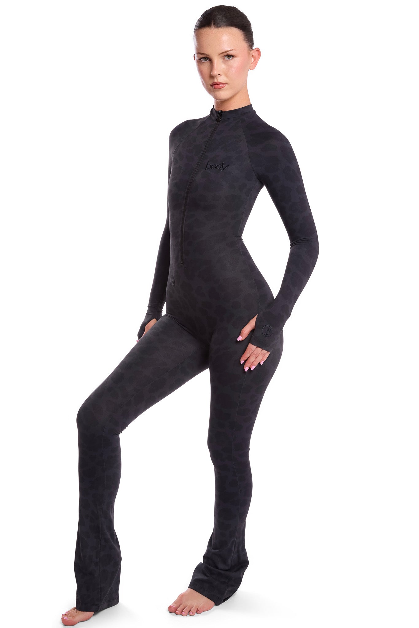 BASICS JUMPSUIT (DARK GIRAFFE)