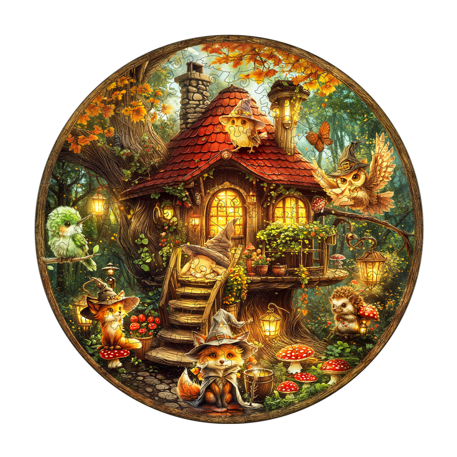 Magic forest Story Wooden Jigsaw Puzzle