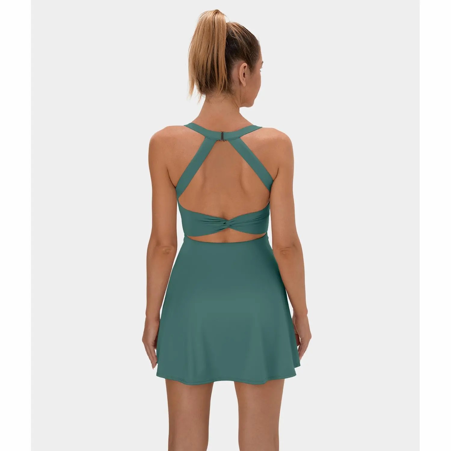 🔥Backless Sleeveless Criss Cross Active Spring Dresses for Women
