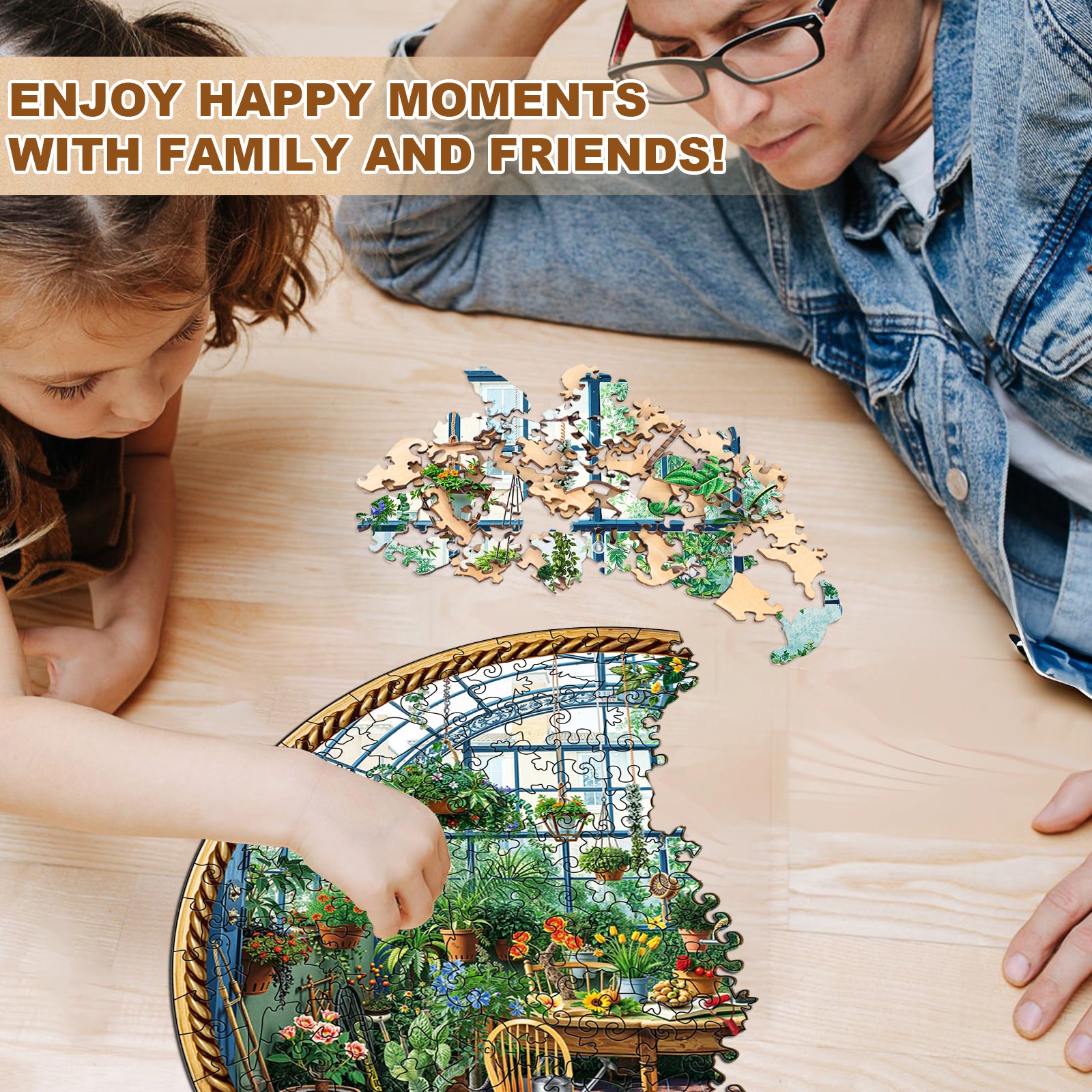 botanical garden Wooden Jigsaw Puzzle