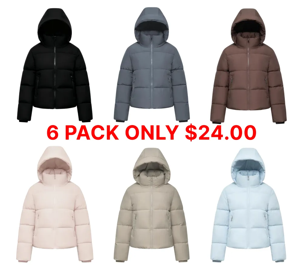 Womenswear Winter Comfort Minimalist Puffer Jackets