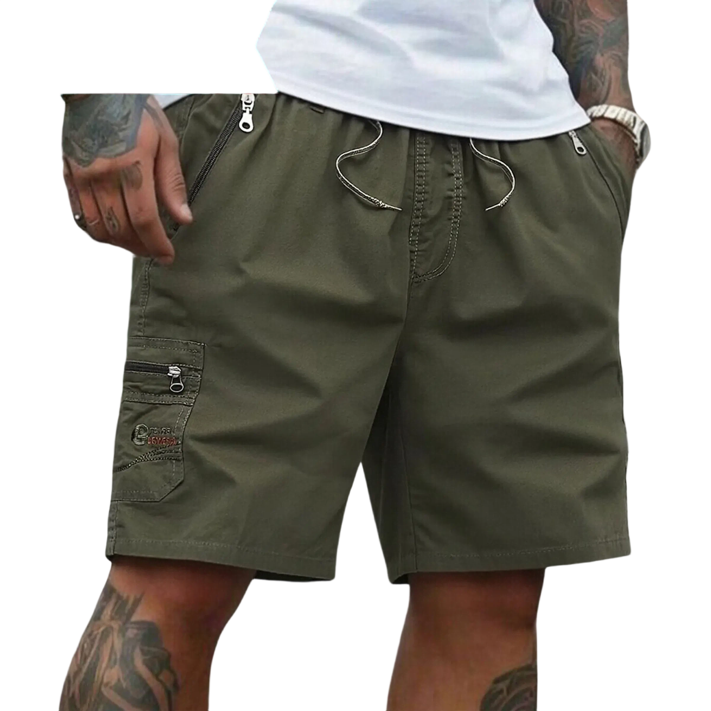 Men's 5-Pack Casual Cargo Shorts | Quick Dry Lightweight Summer Shorts with Zipper Pockets