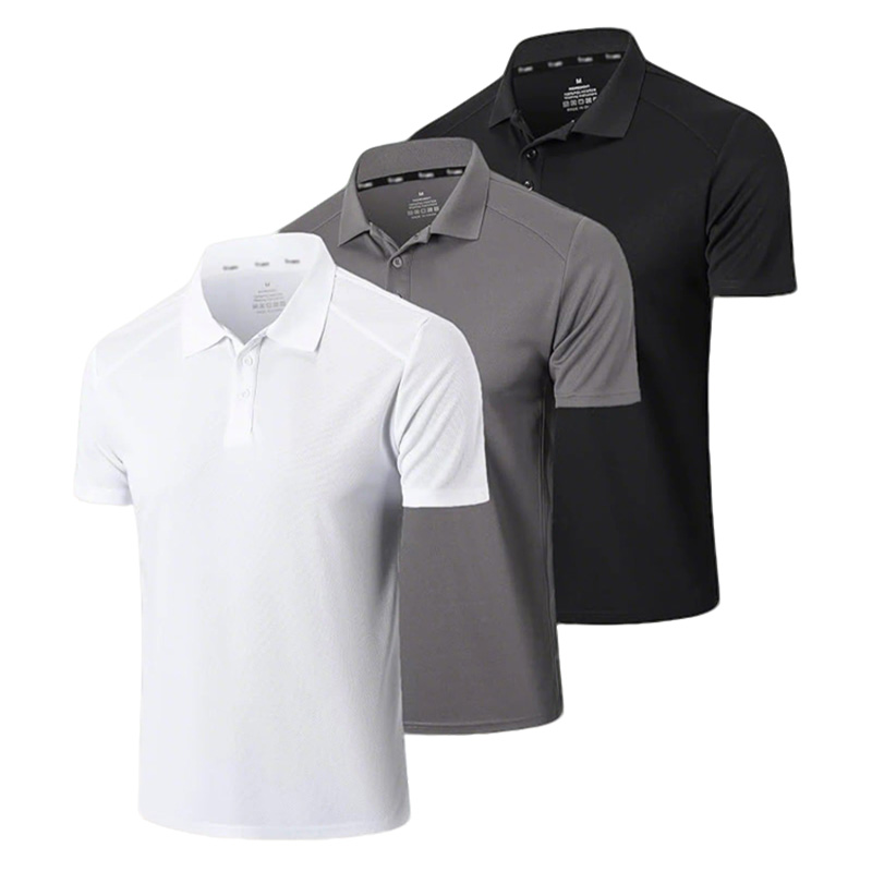 Men's Quick-Dry Polo – Moisture-Wicking, Breathable
