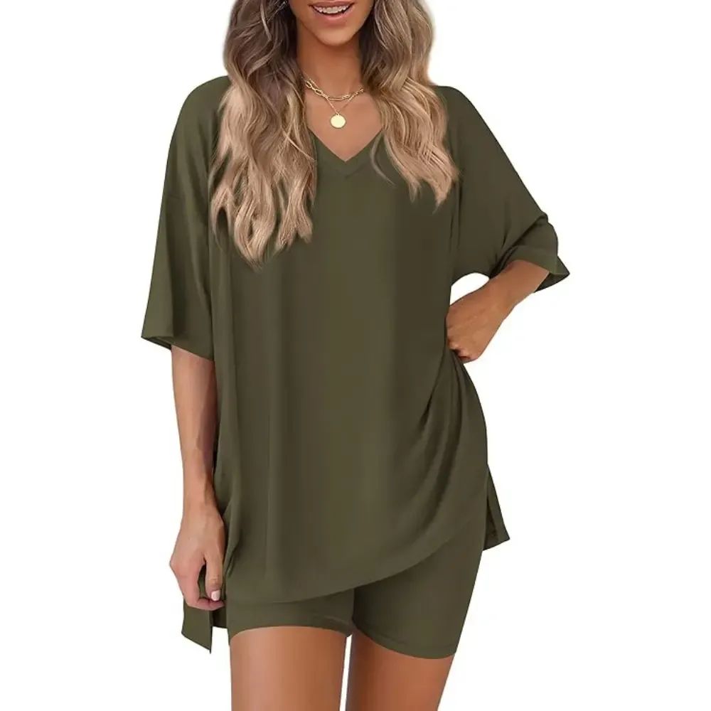 🔥Women's Casual Loose Two-Piece Set (With pocket)🔥8-Pack - All Colors Included, Only $24