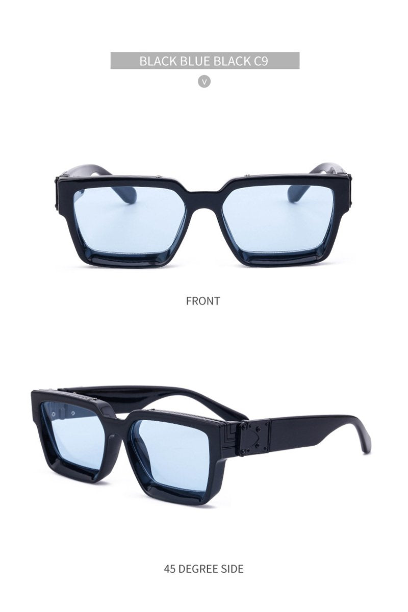 Women's Fashion Trend V Frame Square Sunglasses